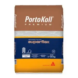 Argamassa Colante ACIII Superflex Branca 20kg Portokoll Premium
