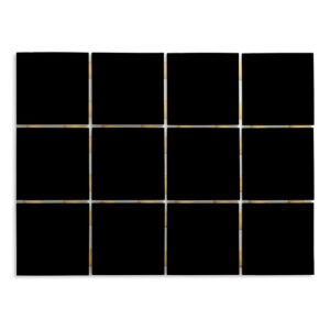 Black - Revestimento Pastilha Cerâmica 10x10
